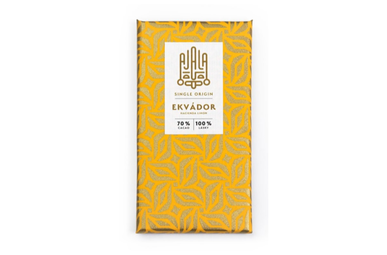 ČOKOLÁDA AJALA EKVÁDOR 70% 45g BIO - 130 Kč