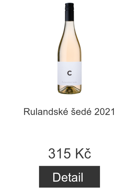 Rulandské šedé 2021 - 315 Kč