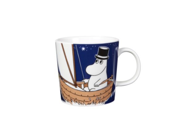 Hrnek Moomin Moominpappa Arabia 0,3 l modrý - 590 Kč
