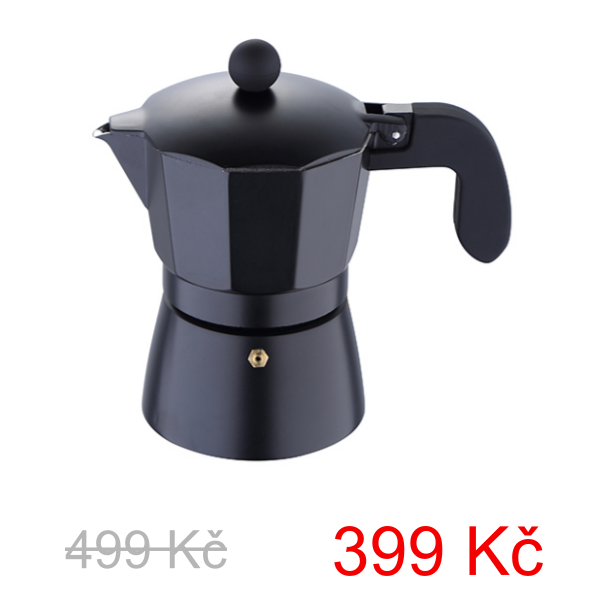 Hliníková moka konvice Masterpro / 3 šálky - 499 Kč