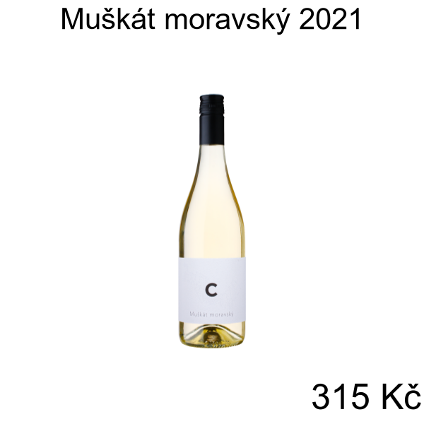 Muškát moravský 2021 - 315 Kč
