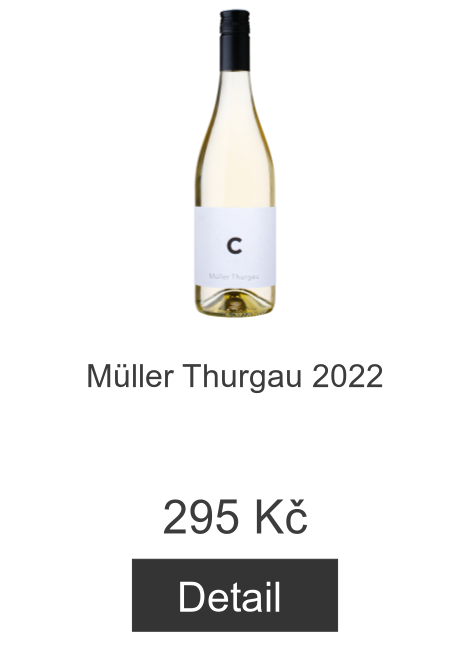 Müller Thurgau 2022 - 295 Kč