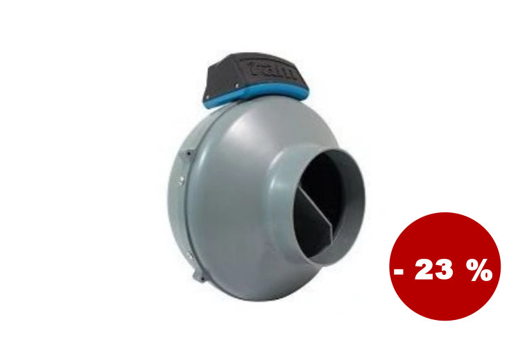 Ventilátor RAM Inline Fan 100 mm - 275 m3/h - 1 899 Kč