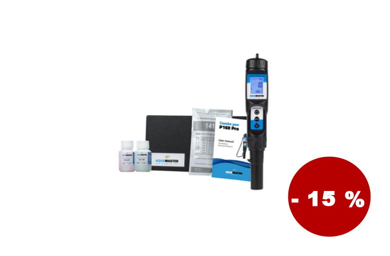 Aqua Master Tools P160 PRO, pH a EC/TDS/PPM metr a teploměr - 1 890 Kč
