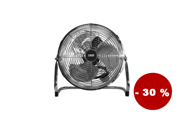 Cirkulační ventilátor RAM podlahový - 23 cm - 999 Kč