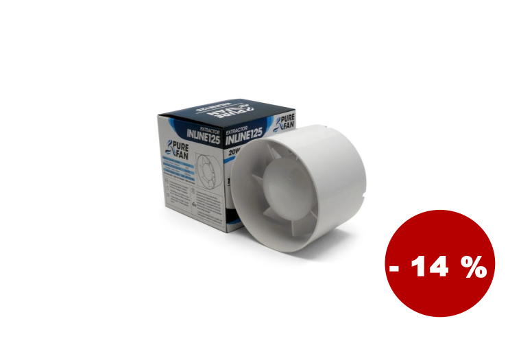 Pure Factory PF VKO 125, axiální ventilátor - 349 Kč