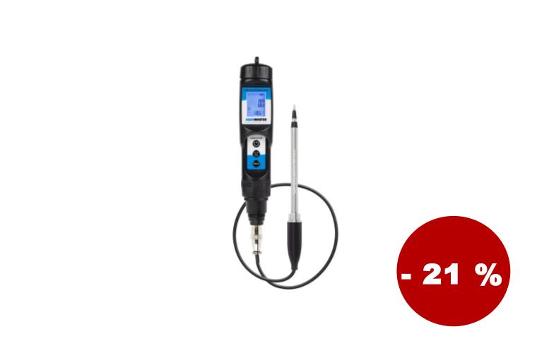 Aqua Master Tools EC metr E300 PRO (EC, teplota) na substrát - 2 390 Kč