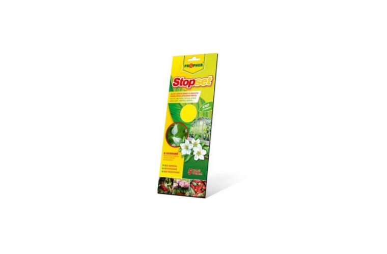 Agrobio Žluté lepové desky Stopset 25x10 cm - 5ks - 99 Kč