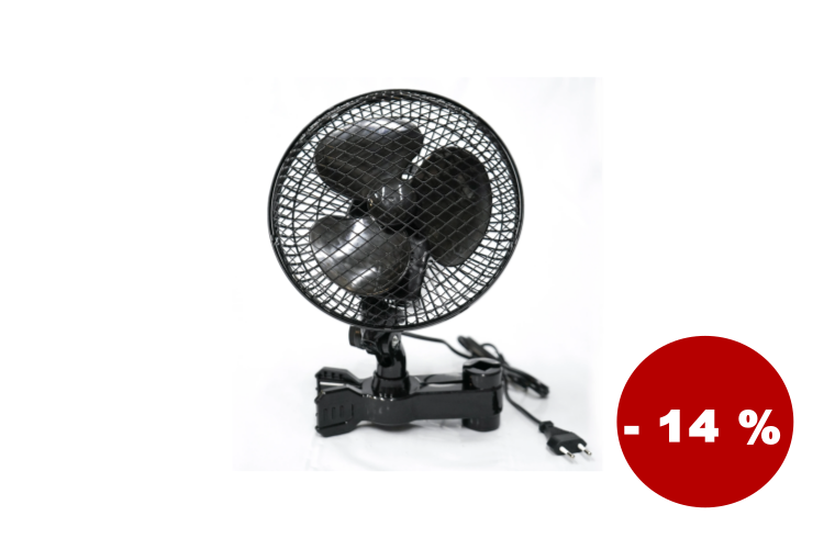 Oscilační Ventilátor s klipsem Urban OscilFan, 24cm, 20w, 2 rychlosti - 499 Kč