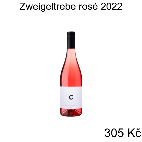 Zweigeltrebe rosé 2022 - 305 Kč