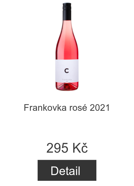 Frankovka rosé 2021 - 295 Kč