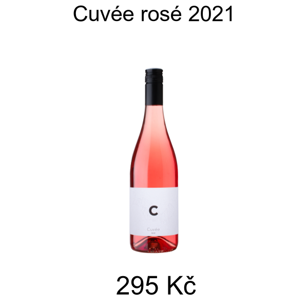 Cuvée rosé 2021 - 295 Kč