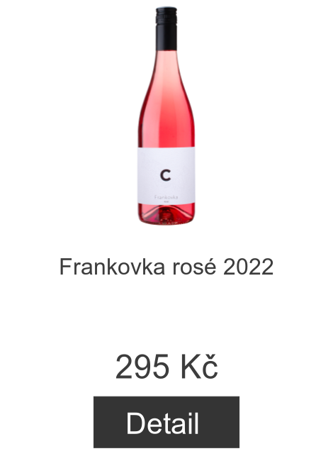Frankovka rosé 2022 - 295 Kč
