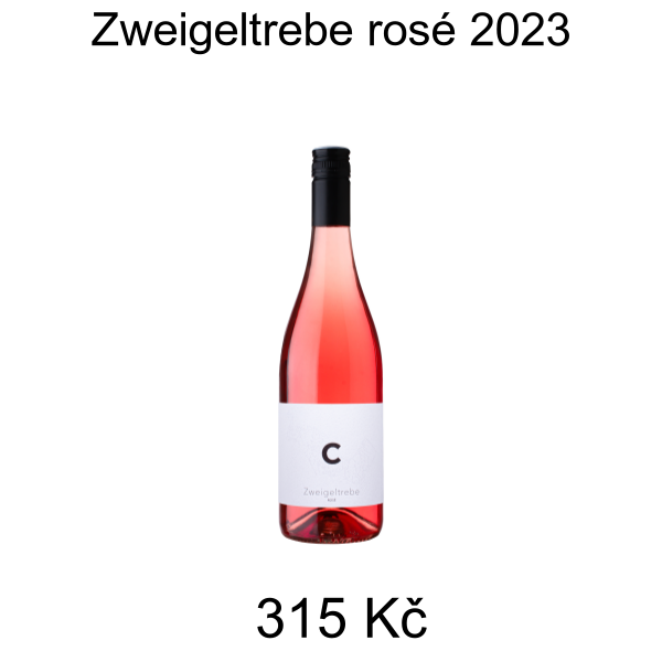 Zweigeltrebe rosé 2023 - 315 Kč