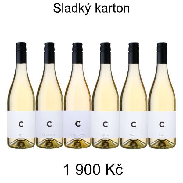 Sladký karton - 1 900 Kč