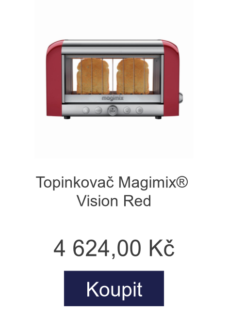 Topinkovač Magimix® Vision Red - 4 624 Kč