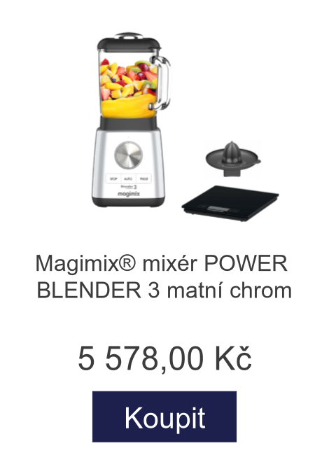 Magimix® mixér POWER BLENDER 3 matní chrom - 5 578 Kč