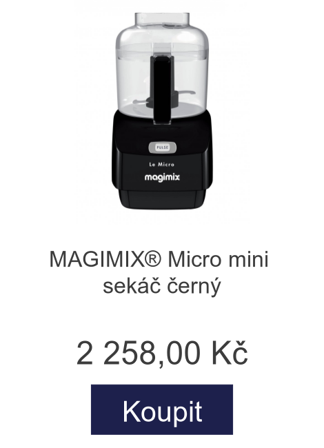 MAGIMIX® Micro mini sekáč černý - 2 258 Kč