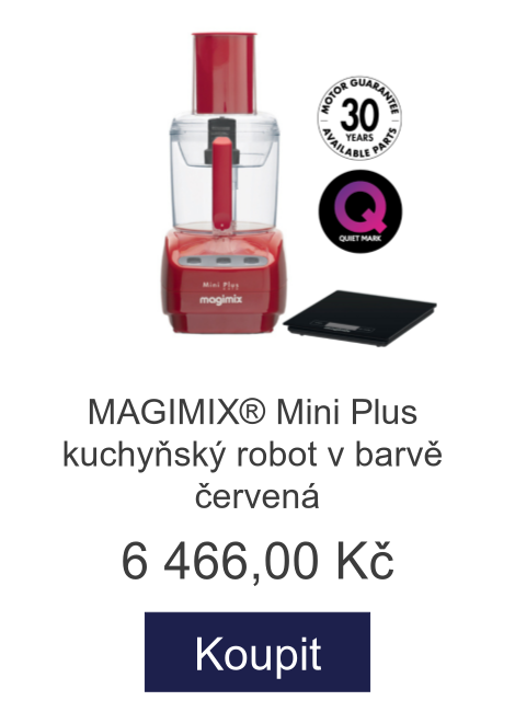MAGIMIX® Mini Plus kuchyňský robot v barvě červená - 6 466 Kč