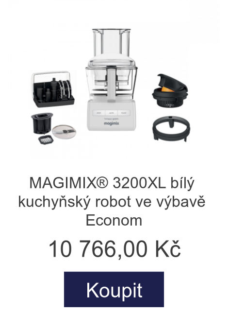 MAGIMIX® 3200XL bílý kuchyňský robot ve výbavě Econom - 10 766 Kč