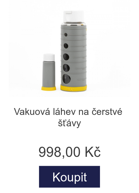 Vakuová láhev na čerstvé šťávy - 998 Kč