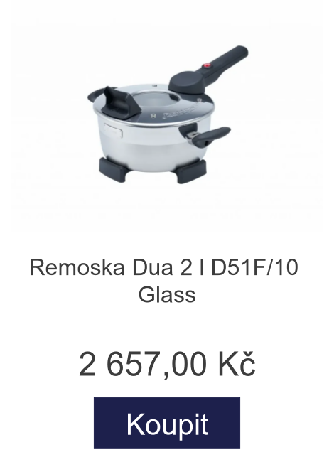 Remoska Dua 2 l D51F/10 Glass - 2 657 Kč