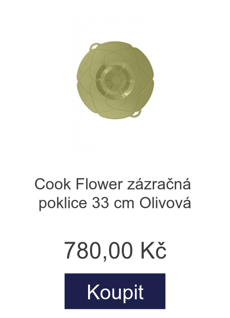 Cook Flower zázračná poklice 33 cm Olivová - 780 Kč