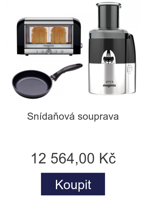Snídaňová souprava - 12 564 Kč