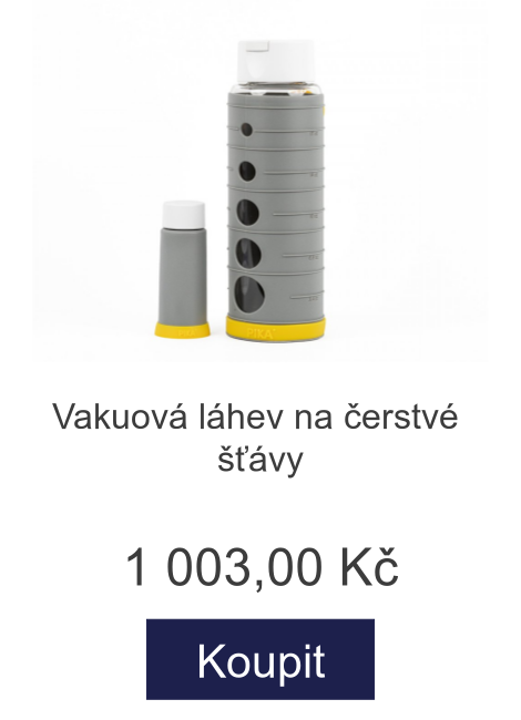 Vakuová láhev na čerstvé šťávy - 1 003 Kč
