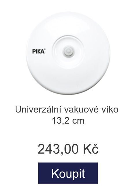 Univerzální vakuové víko 13,2 cm - 243 Kč