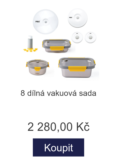 8 dílná vakuová sada - 2 280 Kč