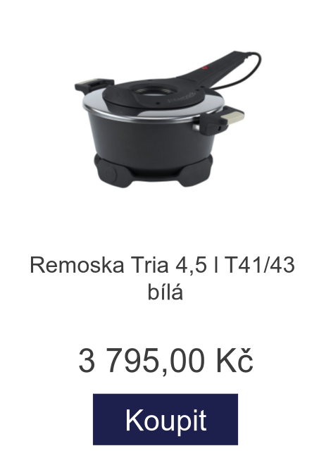 Remoska Tria 4,5 l T41/43 bílá - 3 795 Kč