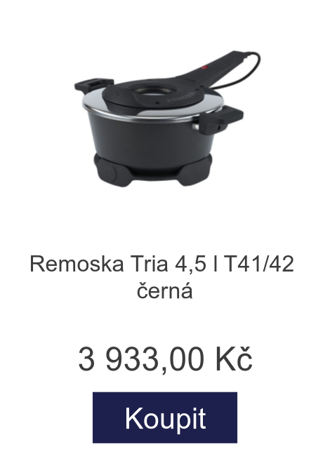 Remoska Tria 4,5 l T41/42 černá - 3 933 Kč