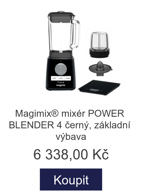 Magimix® mixér POWER BLENDER 4 černý, základní výbava - 6 338 Kč