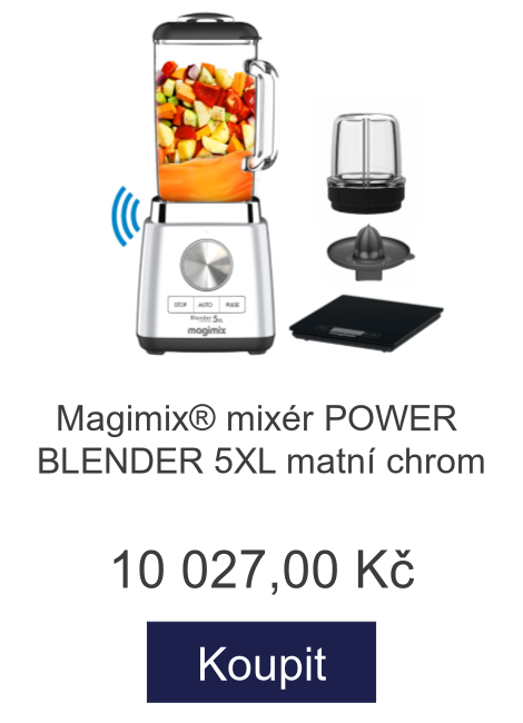 Magimix® mixér POWER BLENDER 5XL matní chrom - 10 027 Kč