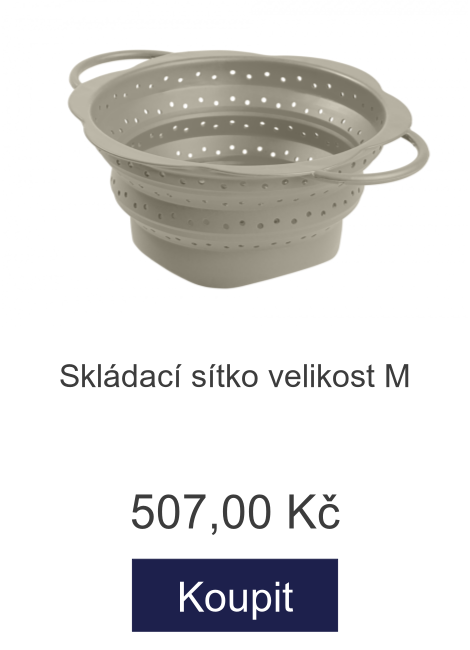 Skládací sítko velikost M - 507 Kč