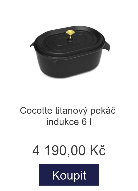Cocotte titanový pekáč indukce 6 l - 4 190 Kč
