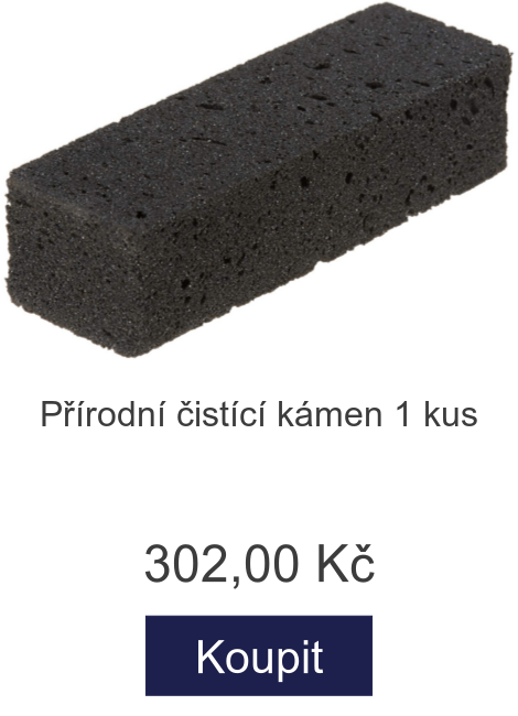 Přírodní čistící kámen 1 kus - 302 Kč