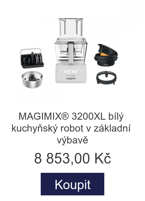 MAGIMIX® 3200XL bílý kuchyňský robot v základní výbavě - 8 853 Kč