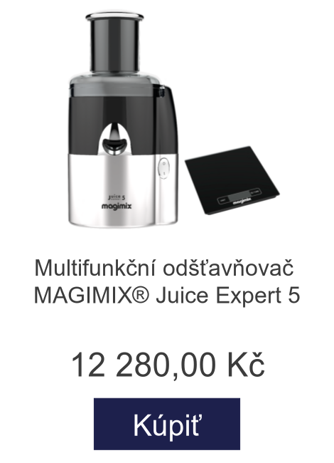 Multifunkční odšťavňovač MAGIMIX® Juice Expert 5 - 12 280 Kč