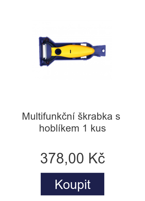 Multifunkční škrabka s hoblíkem 1 kus - 378 Kč