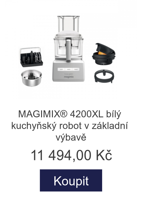 MAGIMIX® 4200XL bílý kuchyňský robot v základní výbavě - 11 494 Kč