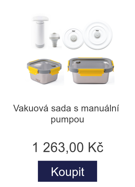 Vakuová sada s manuální pumpou - 1 263 Kč