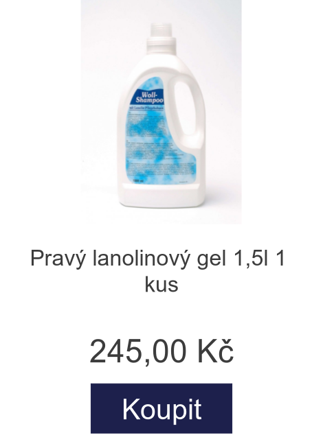 Pravý lanolinový gel 1,5l 1 kus - 245 Kč