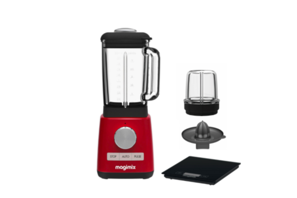 Magimix® mixér Power Blender 4 červený, základní výbava - 6 456 Kč