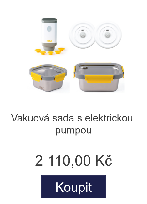 Vakuová sada s elektrickou pumpou - 2 110 Kč