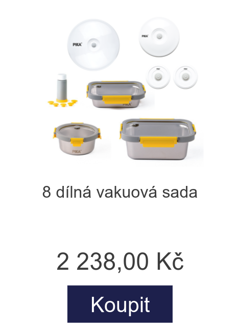 8 dílná vakuová sada - 2 238 Kč