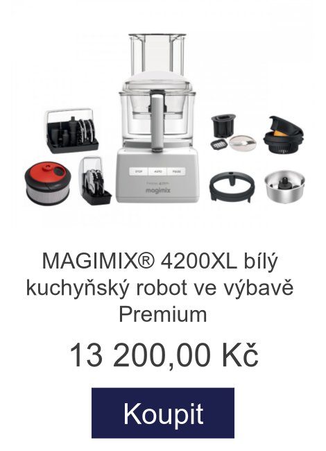 MAGIMIX® 4200XL bílý kuchyňský robot ve výbavě Premium - 13 200 Kč