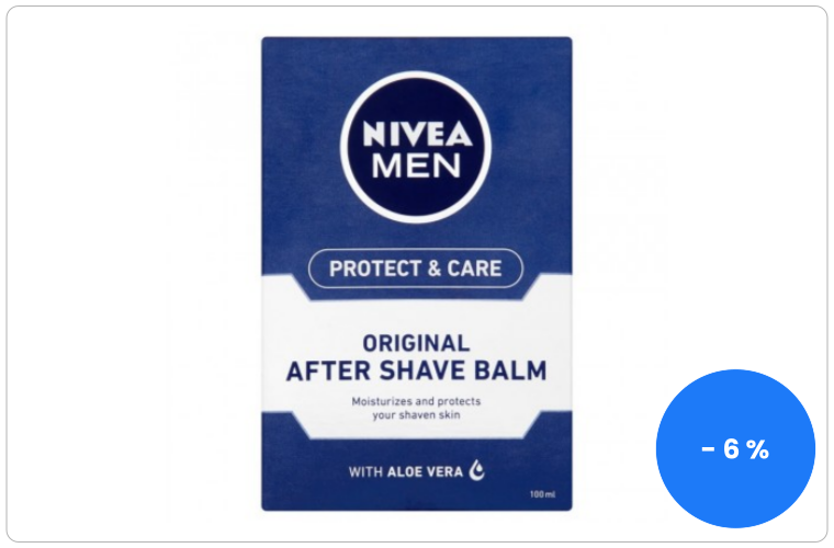 NIVEA MEN Balzám po holení Protect&Care 100 ml - ean: 0 - 200 Kč
