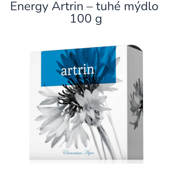 Energy Artrin – tuhé mýdlo 100 g - 138 Kč